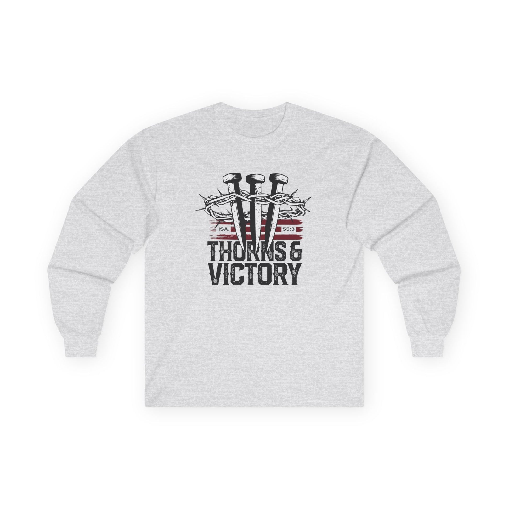 "Thorns & Victory" Unisex Long Sleeve Tee - The Shield of Light