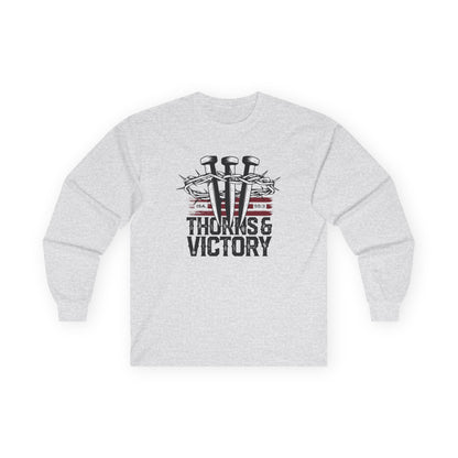 "Thorns & Victory" Unisex Long Sleeve Tee - The Shield of Light