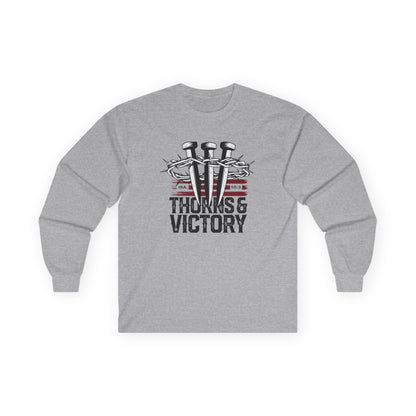"Thorns & Victory" Unisex Long Sleeve Tee - The Shield of Light