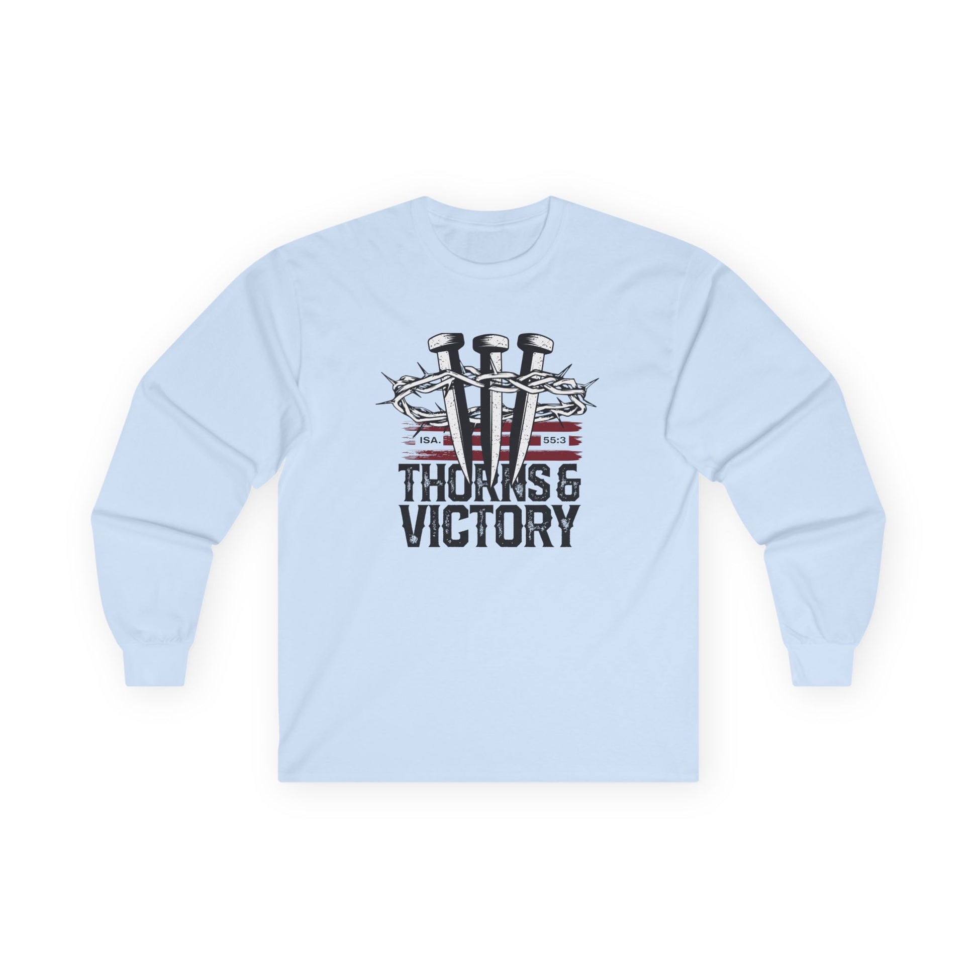"Thorns & Victory" Unisex Long Sleeve Tee - The Shield of Light