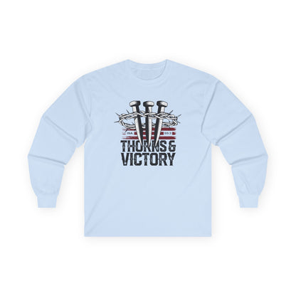 "Thorns & Victory" Unisex Long Sleeve Tee - The Shield of Light