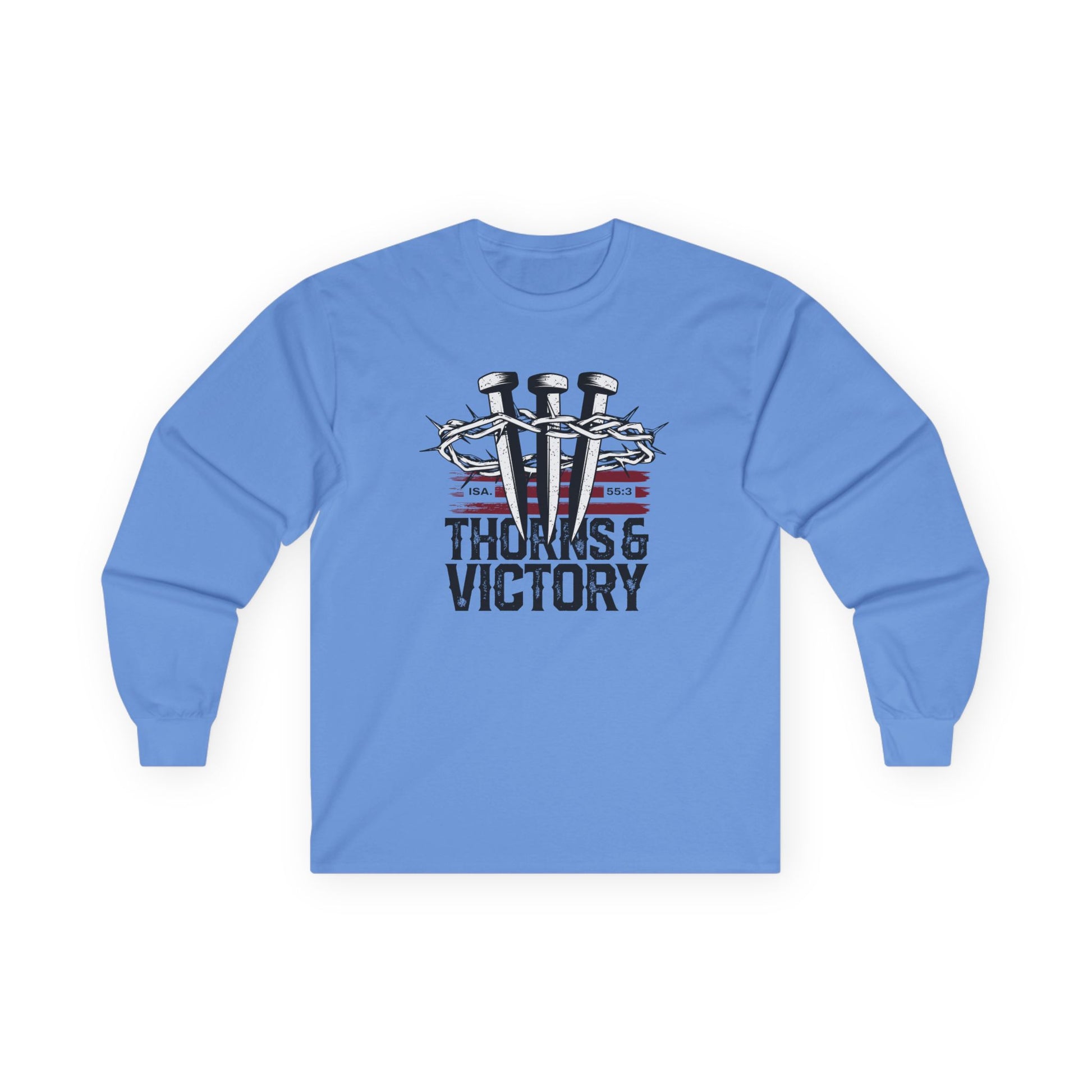 "Thorns & Victory" Unisex Long Sleeve Tee - The Shield of Light