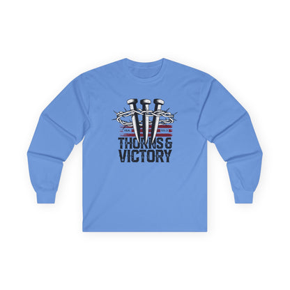 "Thorns & Victory" Unisex Long Sleeve Tee - The Shield of Light