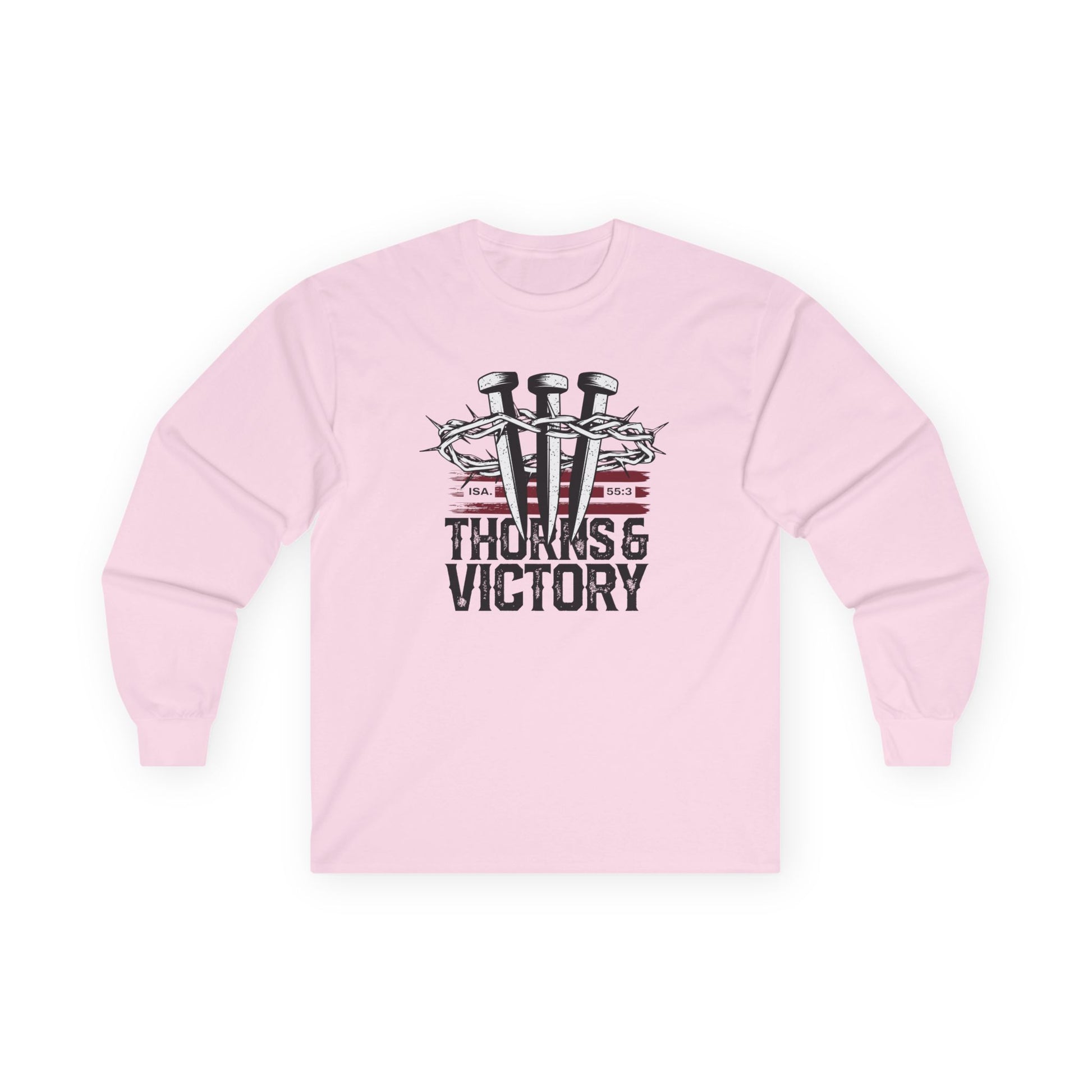 "Thorns & Victory" Unisex Long Sleeve Tee - The Shield of Light