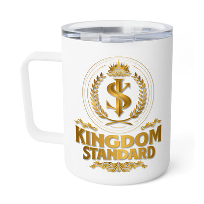 "Kingdom Standard" Unisex Insulated Coffee Mug, 10oz - The Shield of Light