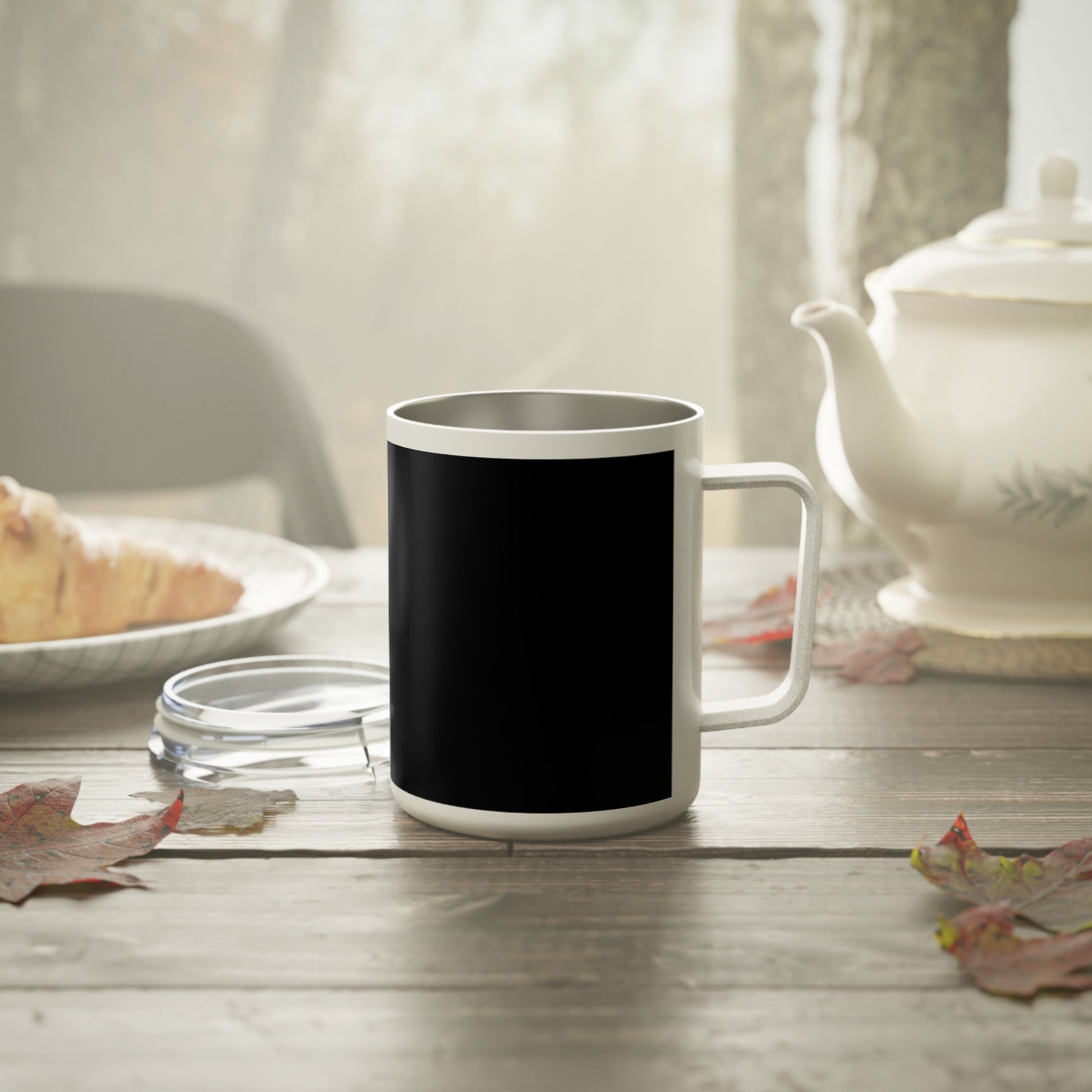 "Live By the Kingdom Not the World Colossians 3:2" Unisex Insulated Coffee Mug, 10oz - The Shield of Light