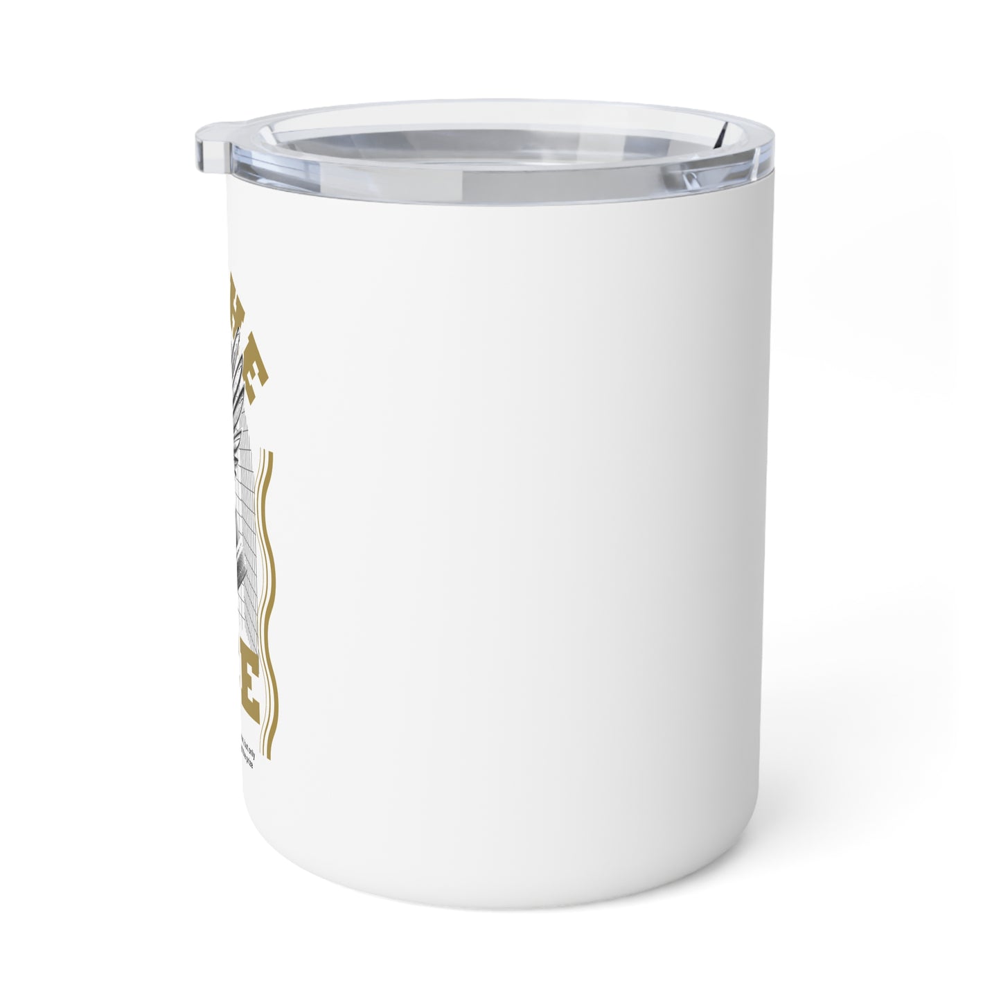 "Run The Race" Unisex Insulated Coffee Mug, 10oz - The Shield of Light