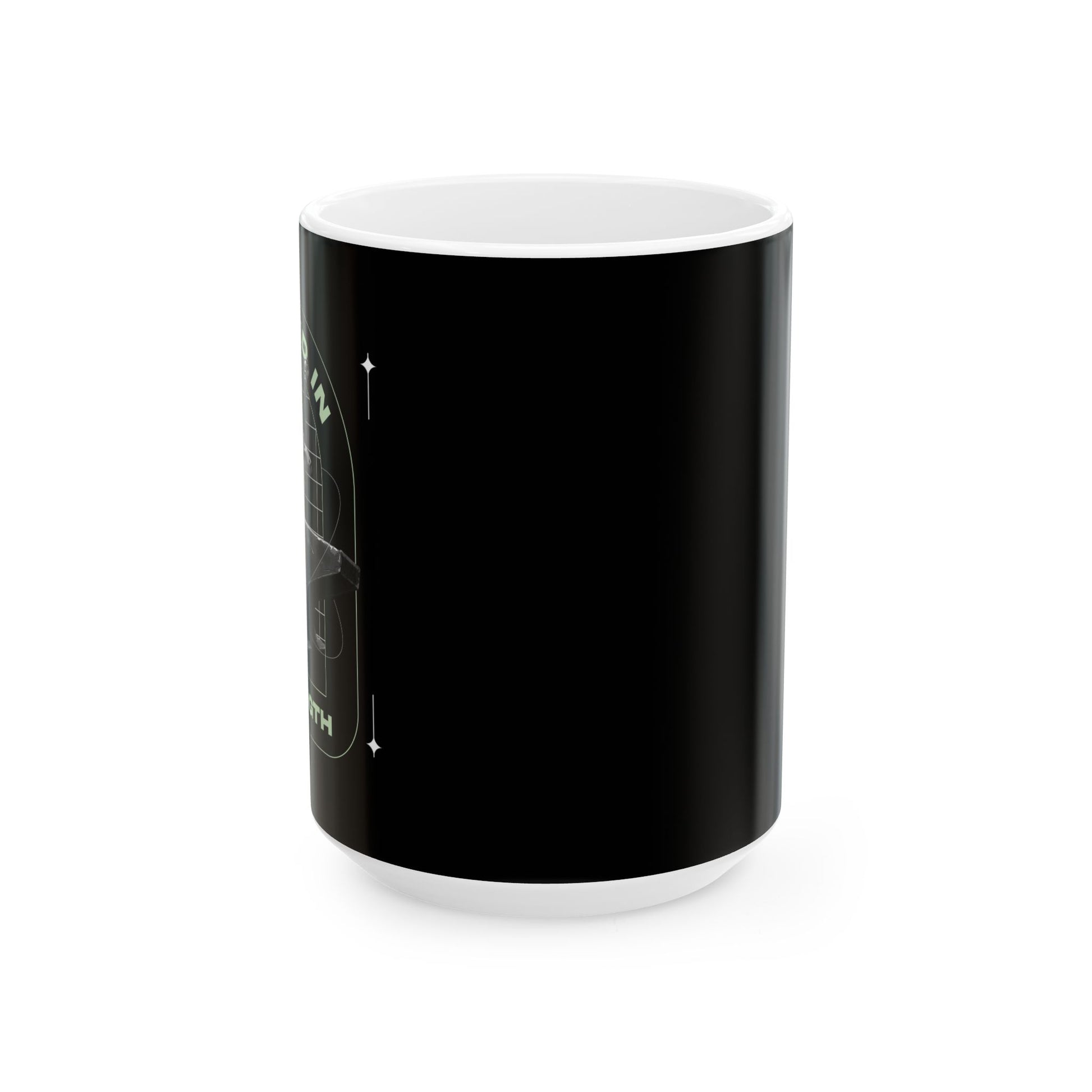 "Forged In Strength" Unisex Ceramic Mug  11oz/15oz, - The Shield of Light