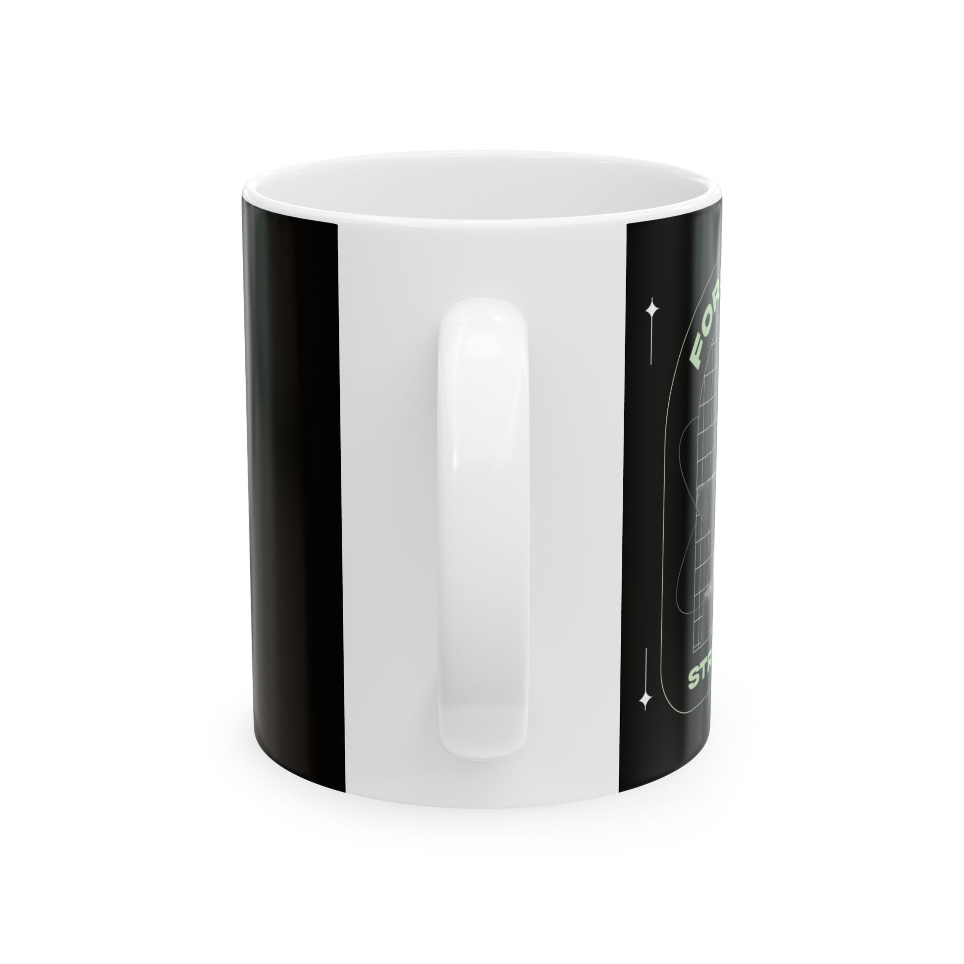 "Forged In Strength" Unisex Ceramic Mug  11oz/15oz, - The Shield of Light