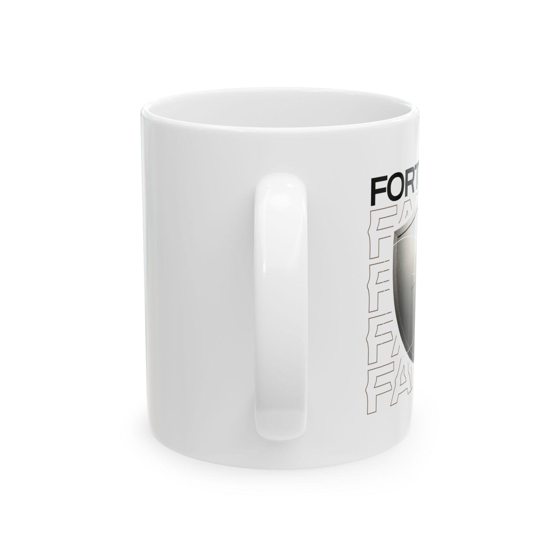 "Fortified In Faith " Unisex Ceramic Mug  11oz/15oz, - The Shield of Light