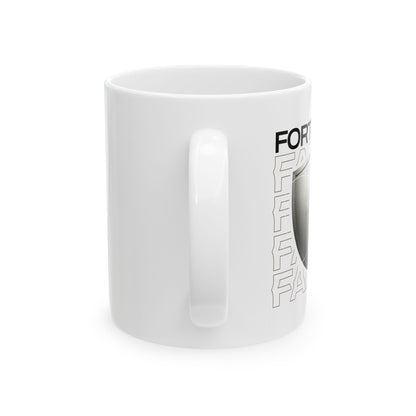 "Fortified In Faith " Unisex Ceramic Mug  11oz/15oz, - The Shield of Light