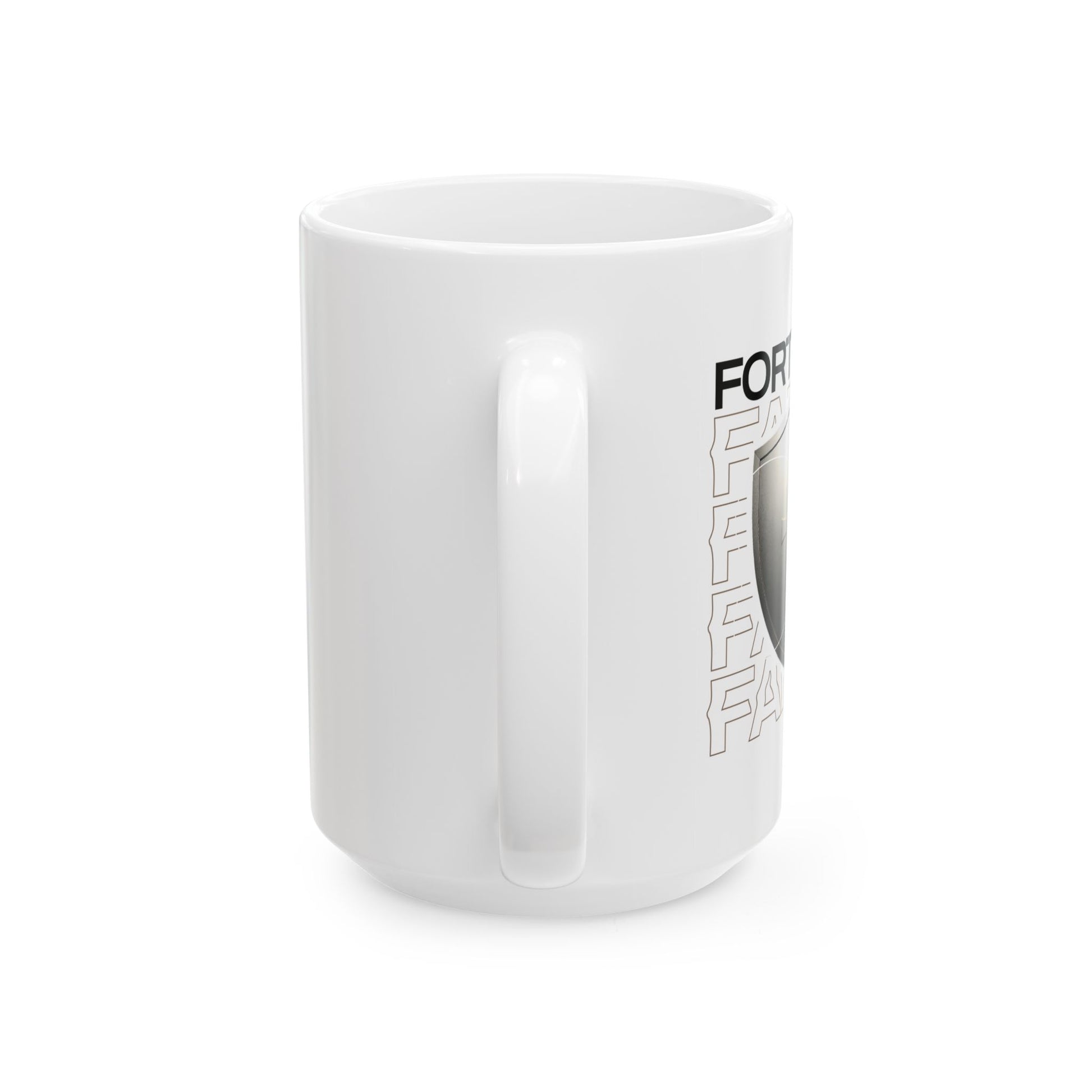 "Fortified In Faith " Unisex Ceramic Mug  11oz/15oz, - The Shield of Light