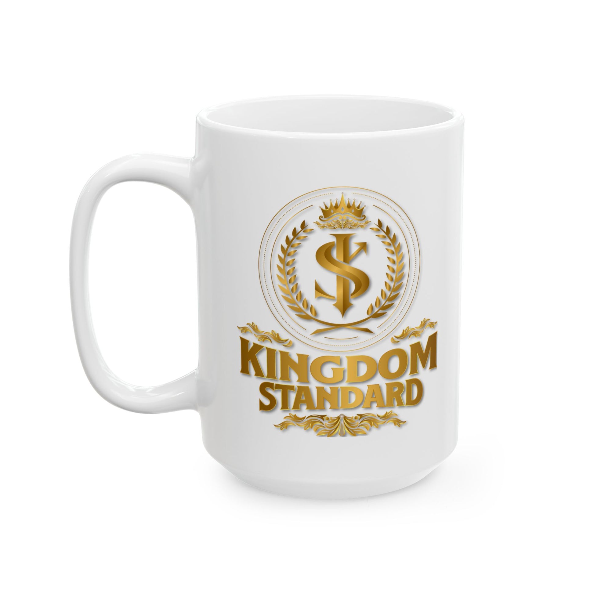 "Kingdom Standard" Unisex Ceramic Mug  11oz/15oz, - The Shield of Light