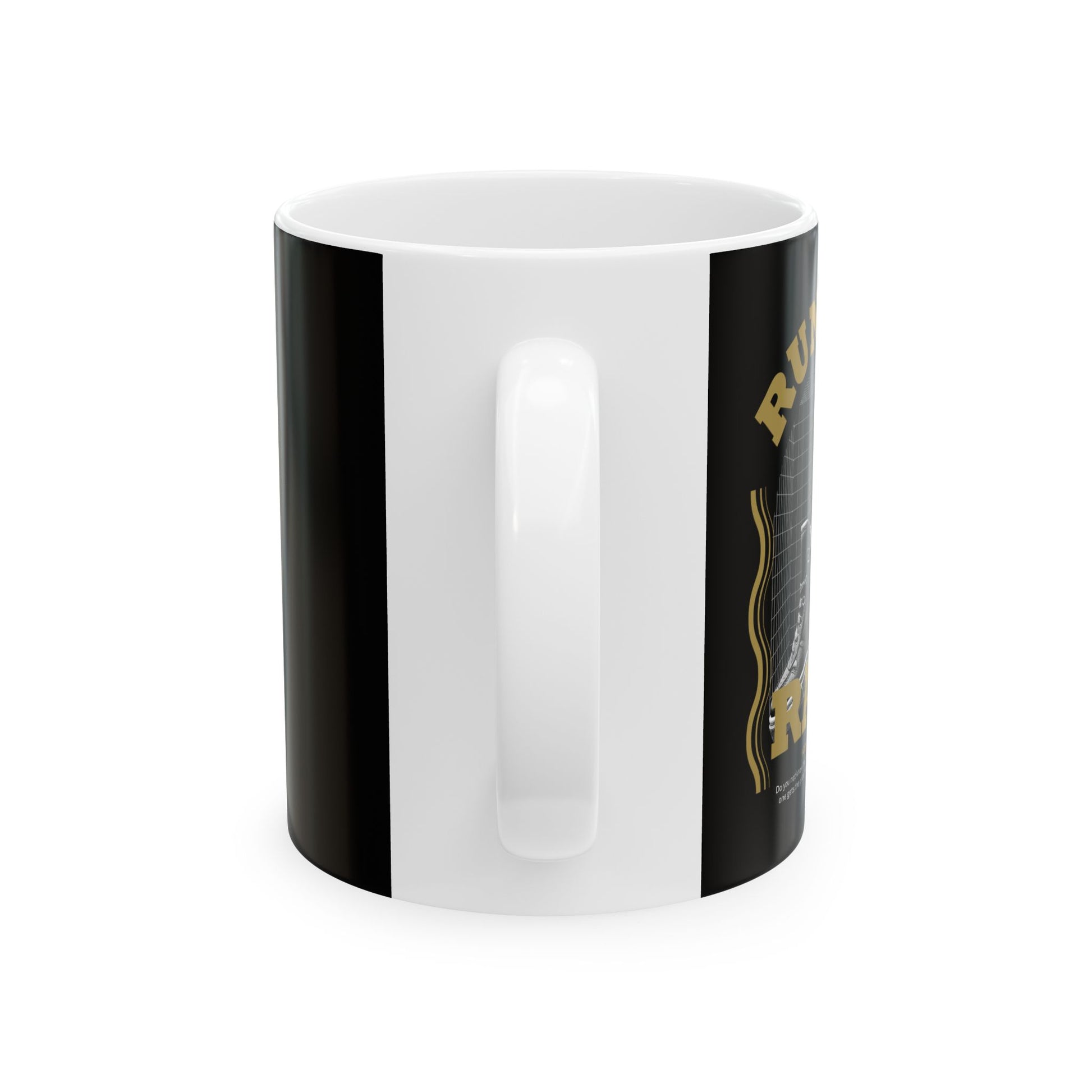 "Run The Race" Unisex Ceramic Mug  11oz/15oz, - The Shield of Light