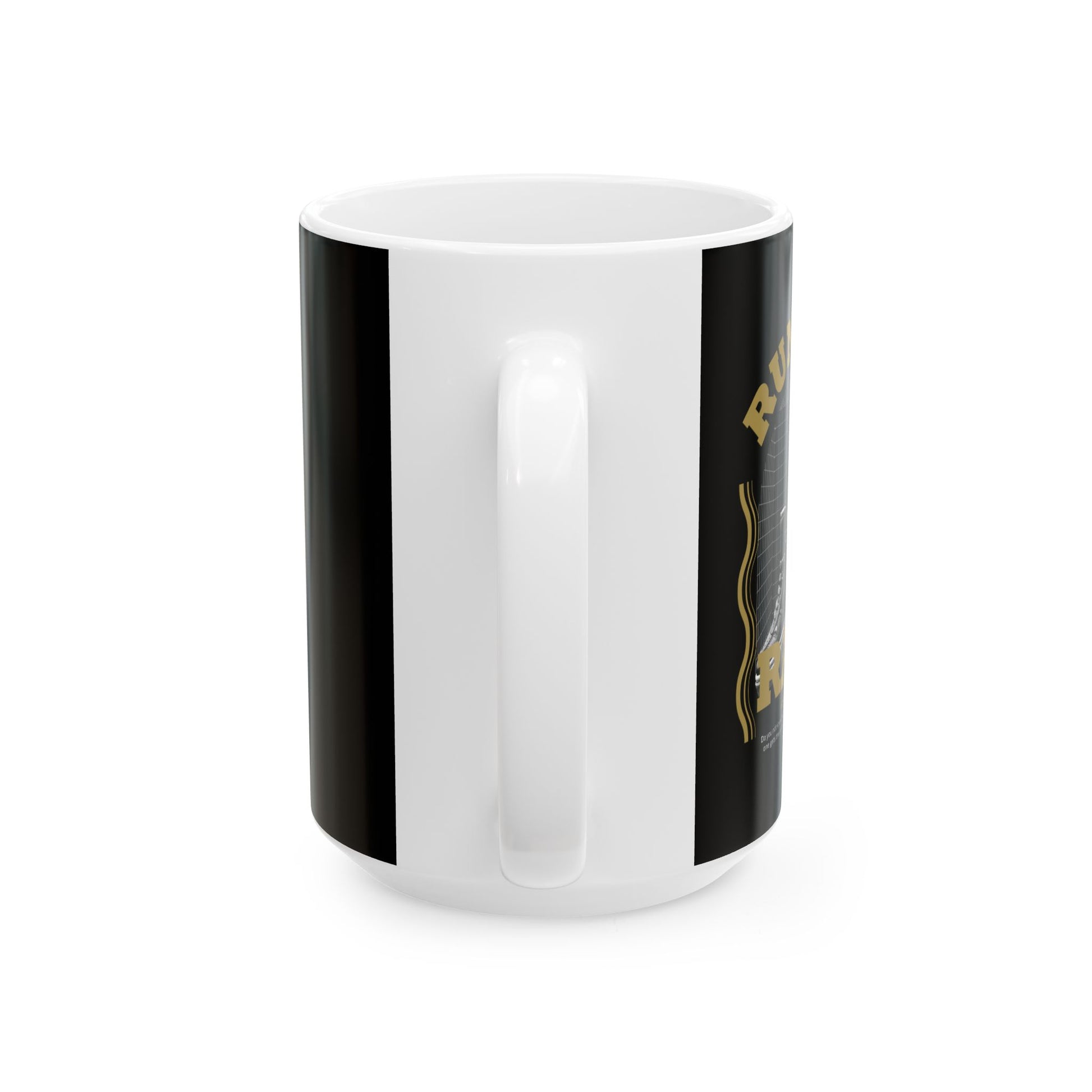 "Run The Race" Unisex Ceramic Mug  11oz/15oz, - The Shield of Light