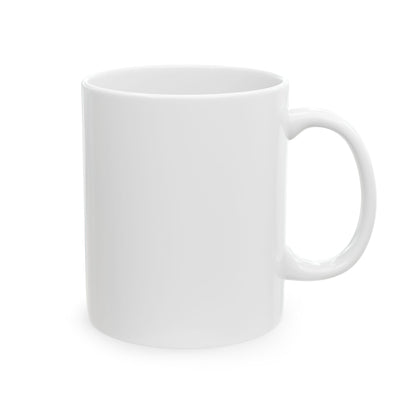 "The Lord Is My Strength and My Shield Psalm 28:7" Unisex Ceramic Mug  11oz/15oz, - The Shield of Light