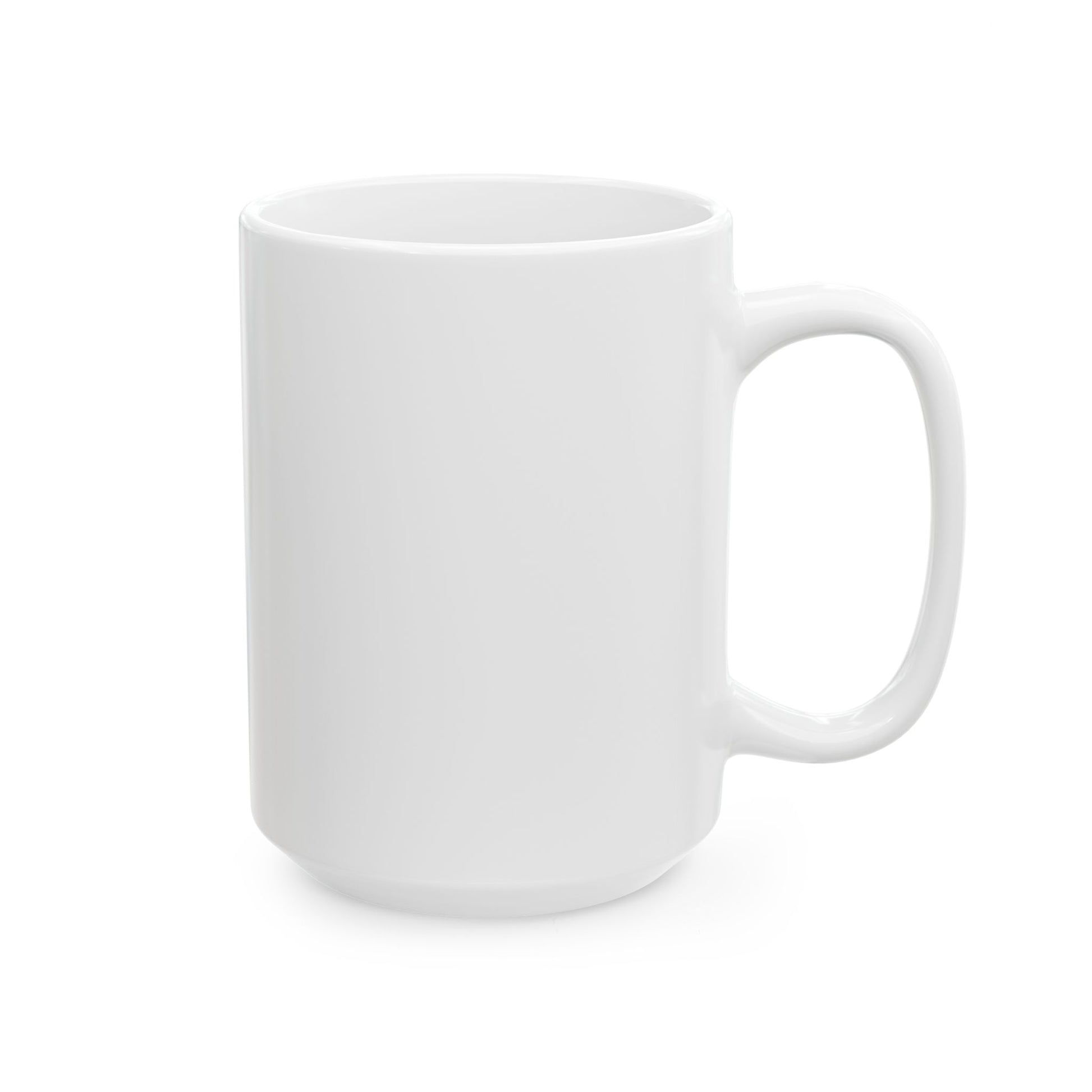 "The Lord Is My Strength and My Shield Psalm 28:7" Unisex Ceramic Mug  11oz/15oz, - The Shield of Light