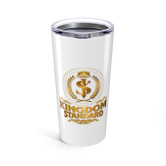 "Kingdom Standard" Unisex Inspirational 20oz Tumbler Travel Cup - The Shield of Light