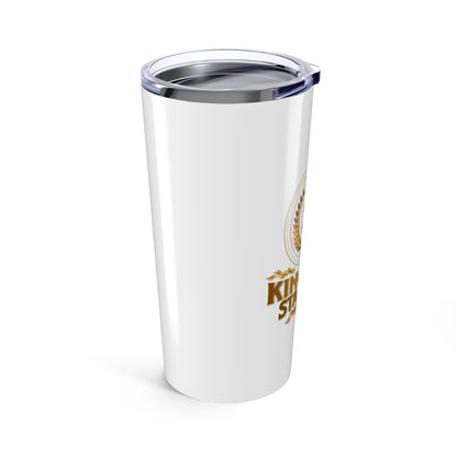 "Kingdom Standard" Unisex Inspirational 20oz Tumbler Travel Cup - The Shield of Light