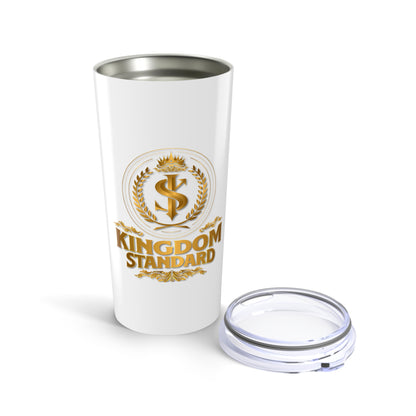 "Kingdom Standard" Unisex Inspirational 20oz Tumbler Travel Cup - The Shield of Light
