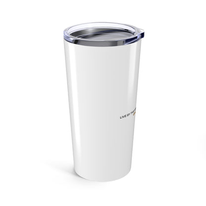 "Live By the Kingdom Not the World Colossians 3:2" Unisex Inspirational 20oz Tumbler Travel Cup - The Shield of Light