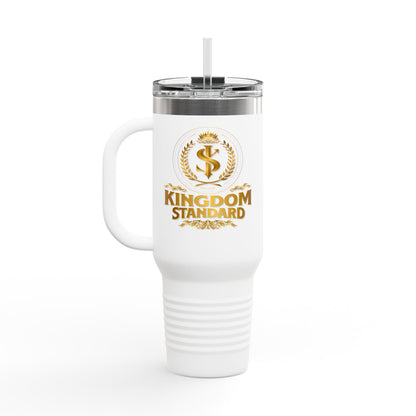 "Kingdom Standard" Unisex Insulated Travel Mug, 40oz - The Shield of Light