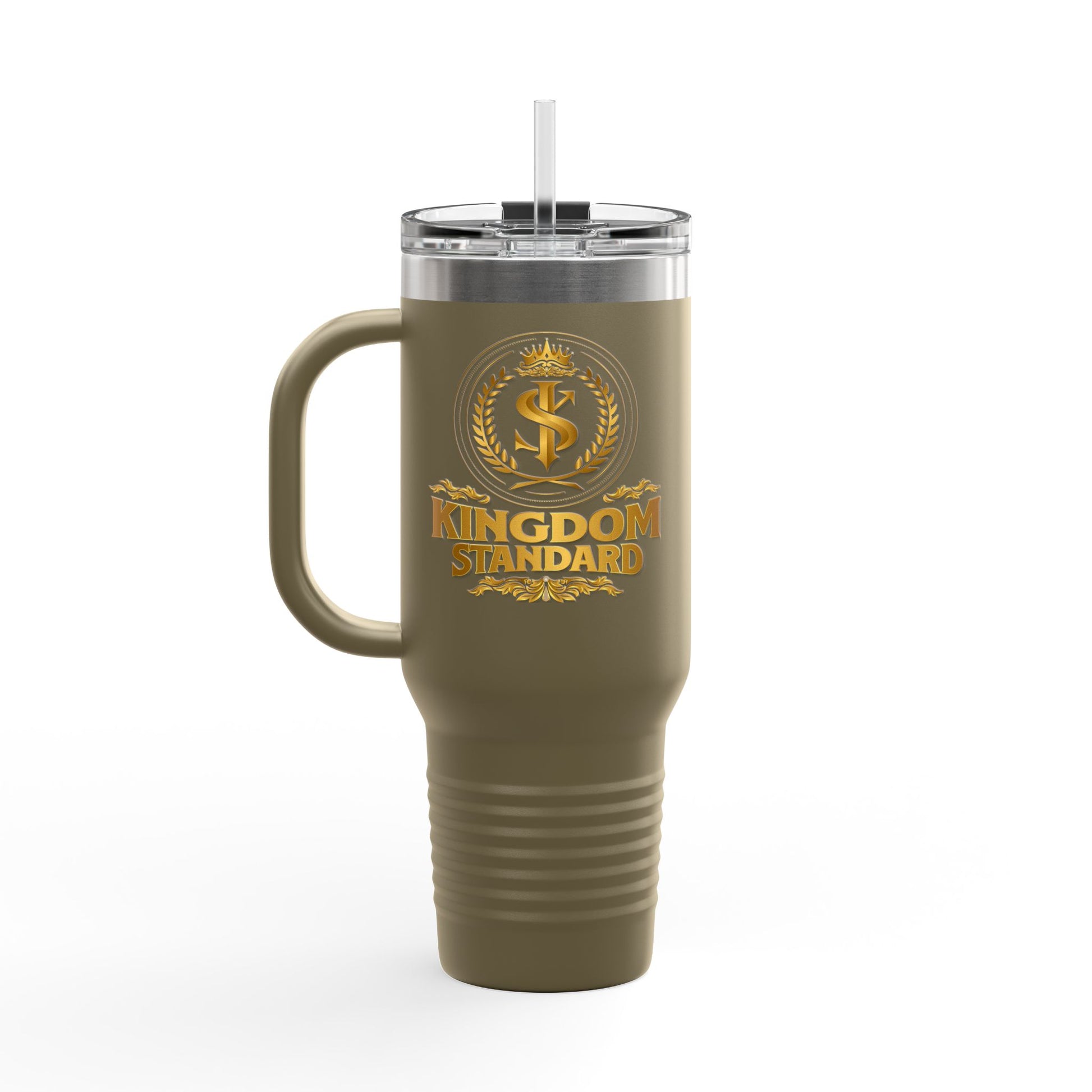 "Kingdom Standard" Unisex Insulated Travel Mug, 40oz - The Shield of Light