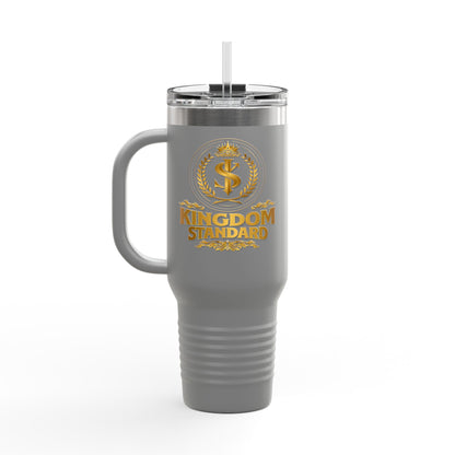 "Kingdom Standard" Unisex Insulated Travel Mug, 40oz - The Shield of Light