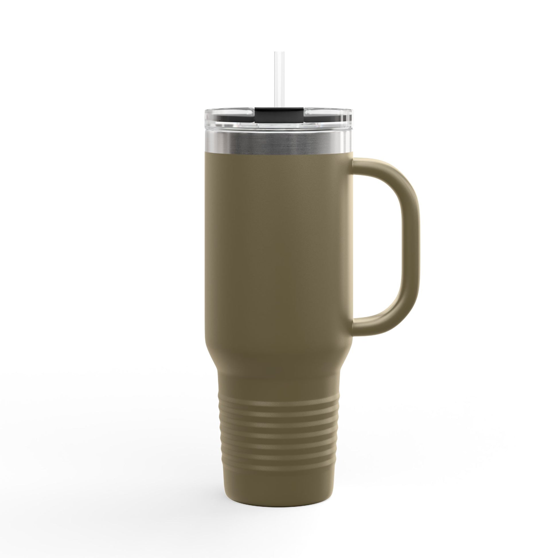 "Live By the Kingdom Not the World Colossians 3:2" Unisex Insulated Travel Mug, 40oz - The Shield of Light