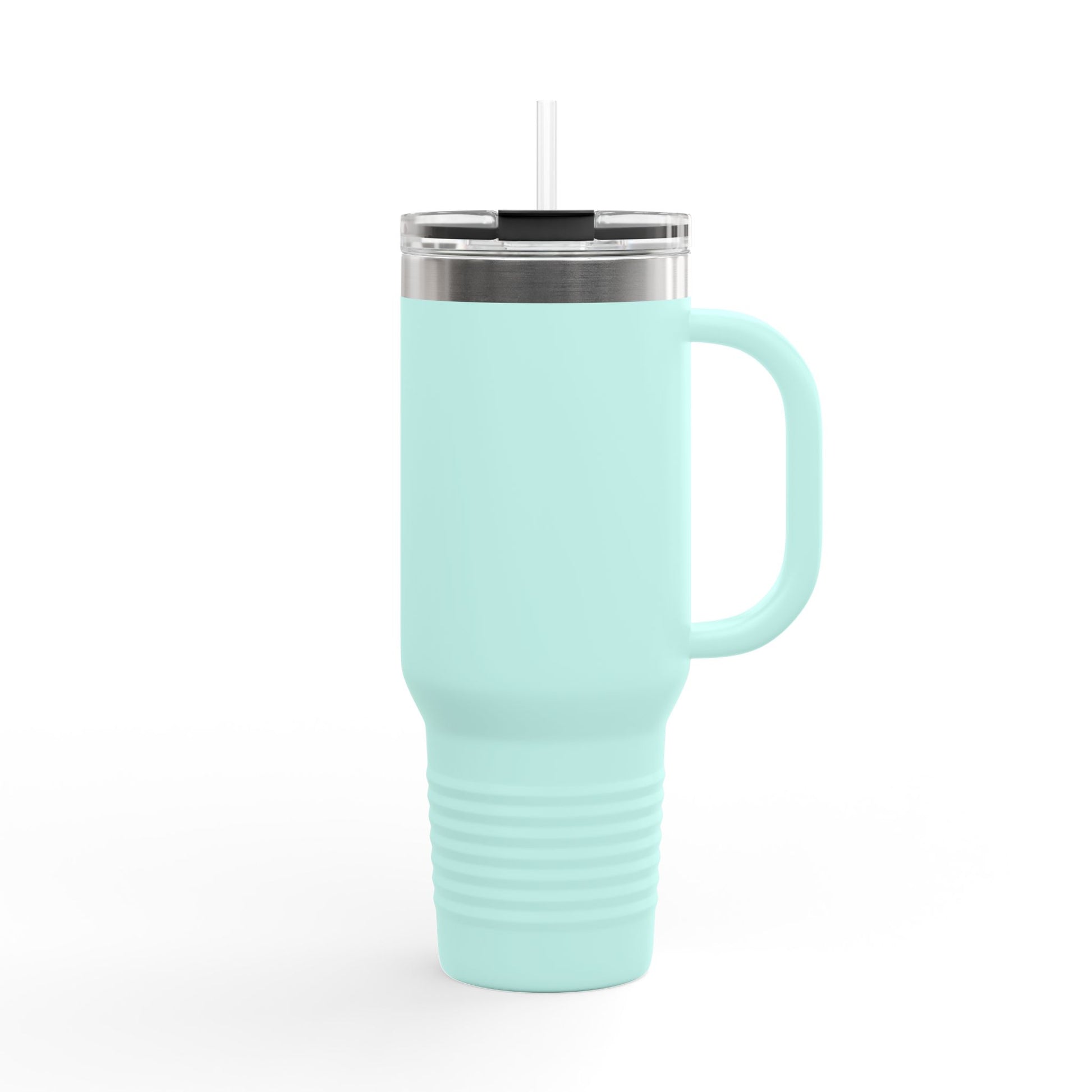 "Live By the Kingdom Not the World Colossians 3:2" Unisex Insulated Travel Mug, 40oz - The Shield of Light