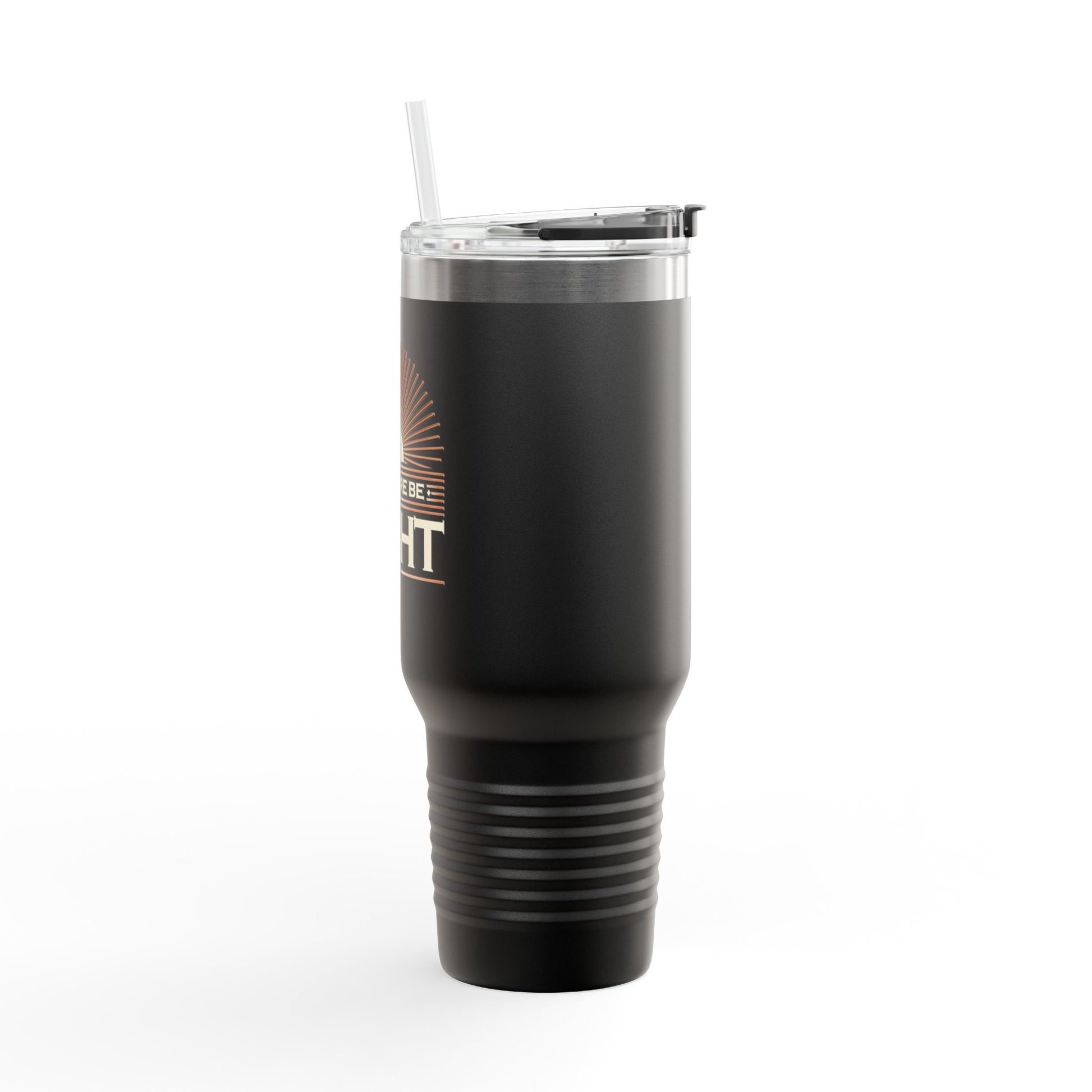 "Let There Be Light" Unisex Insulated Travel Mug, 40oz - The Shield of Light