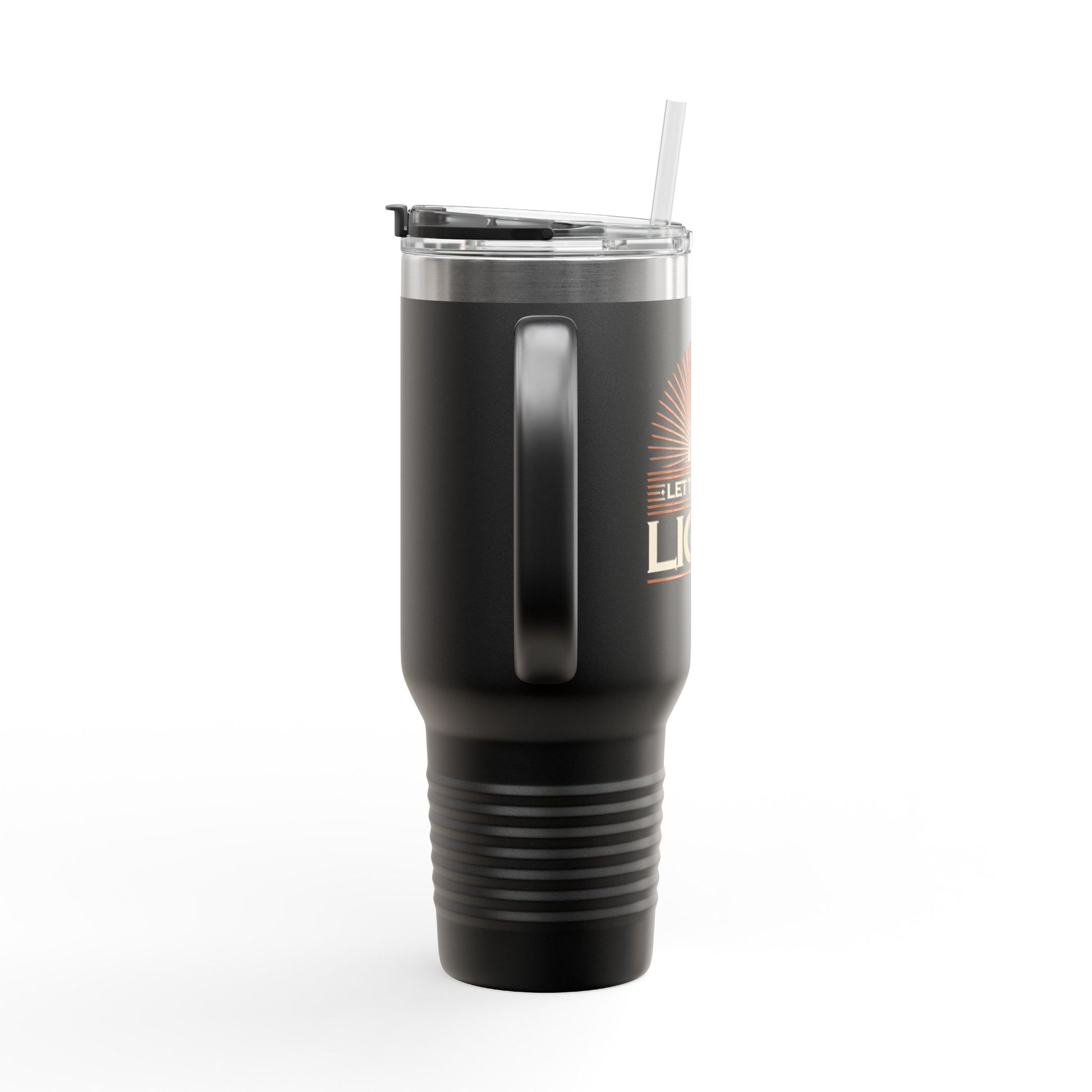 "Let There Be Light" Unisex Insulated Travel Mug, 40oz - The Shield of Light