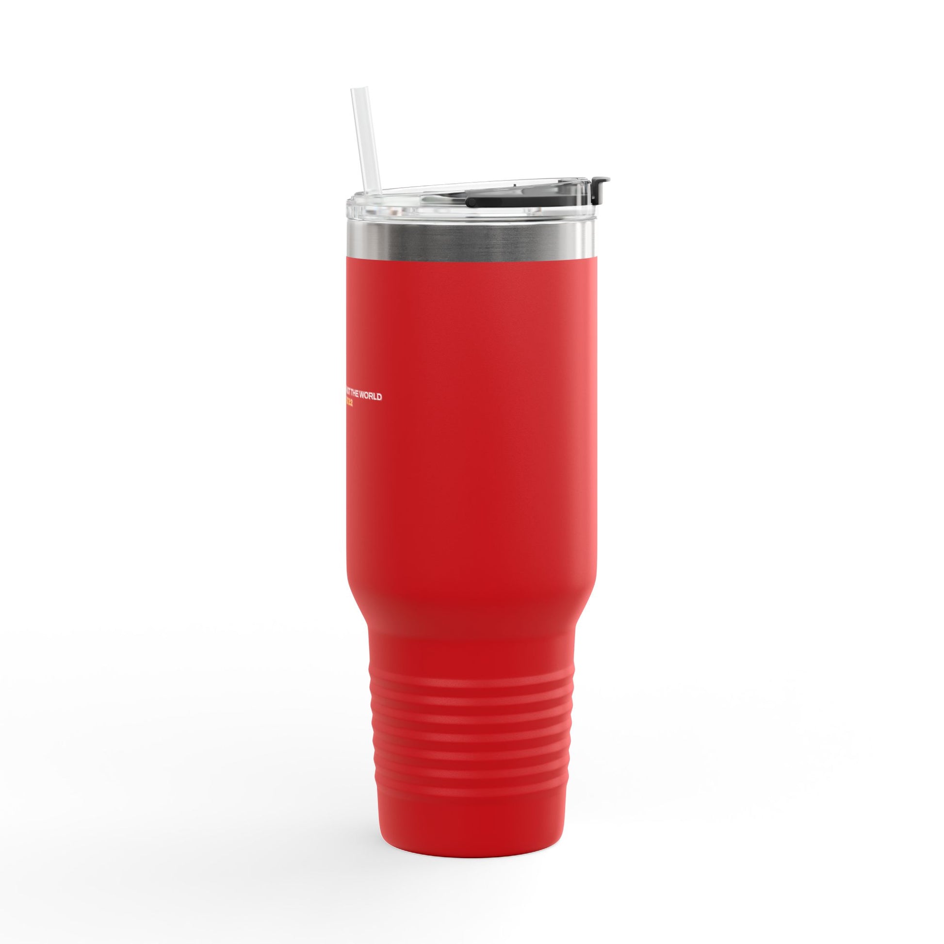 "Live By the Kingdom Not the World Colossians 3:2" Unisex Insulated Travel Mug, 40oz - The Shield of Light