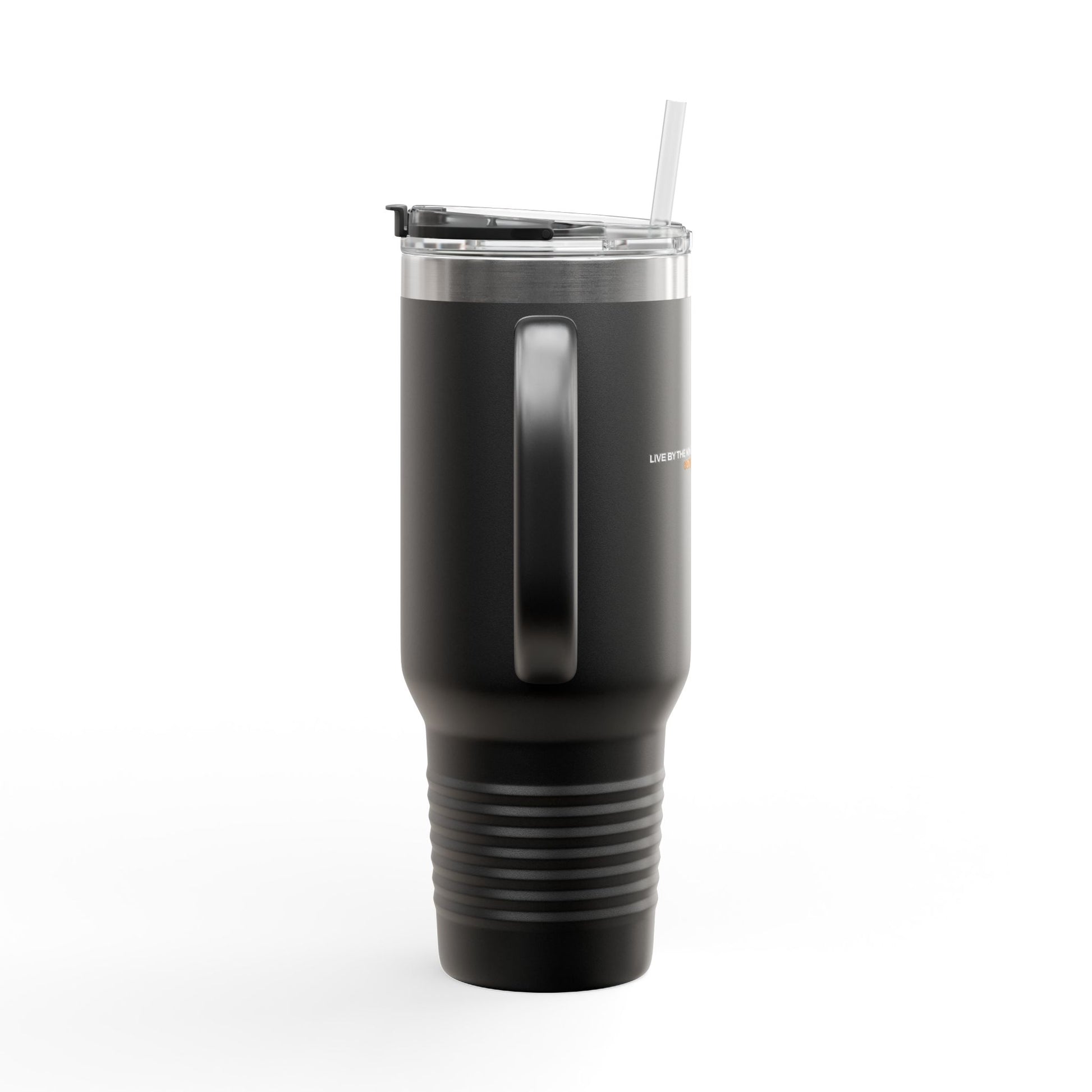 "Live By the Kingdom Not the World Colossians 3:2" Unisex Insulated Travel Mug, 40oz - The Shield of Light