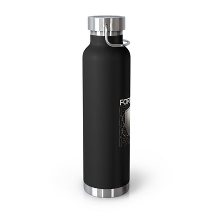 "Fortified In Faith " Unisex Inspirational Copper Vacuum Insulated Bottle - 22oz - The Shield of Light