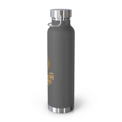 "Kingdom Standard" Unisex Inspirational Copper Vacuum Insulated Bottle - 22oz - The Shield of Light