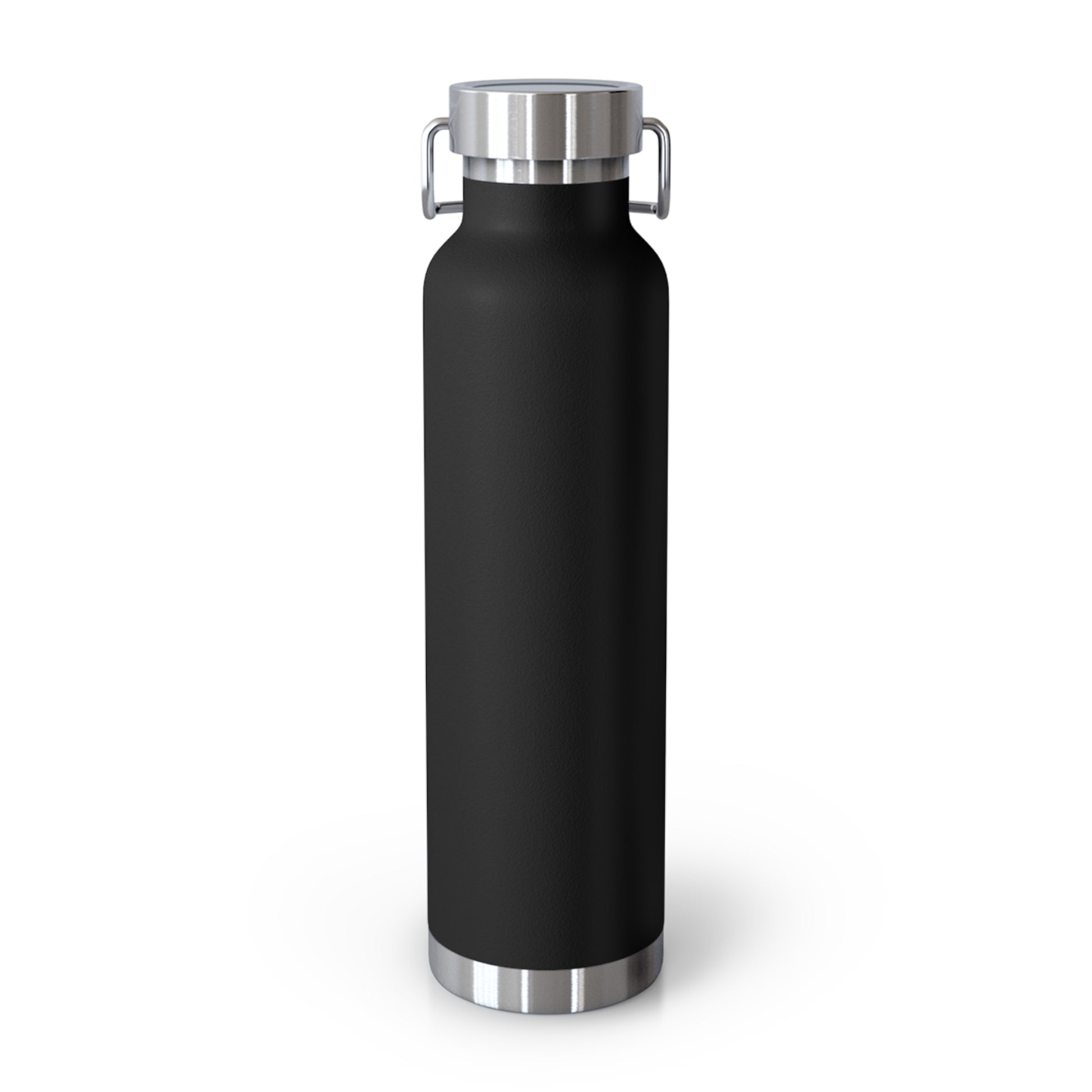 "Live By the Kingdom Not the World Colossians 3:2" Unisex Inspirational Copper Vacuum Insulated Bottle - 22oz - The Shield of Light