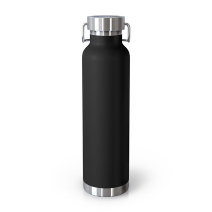 "Live By the Kingdom Not the World Colossians 3:2" Unisex Inspirational Copper Vacuum Insulated Bottle - 22oz - The Shield of Light