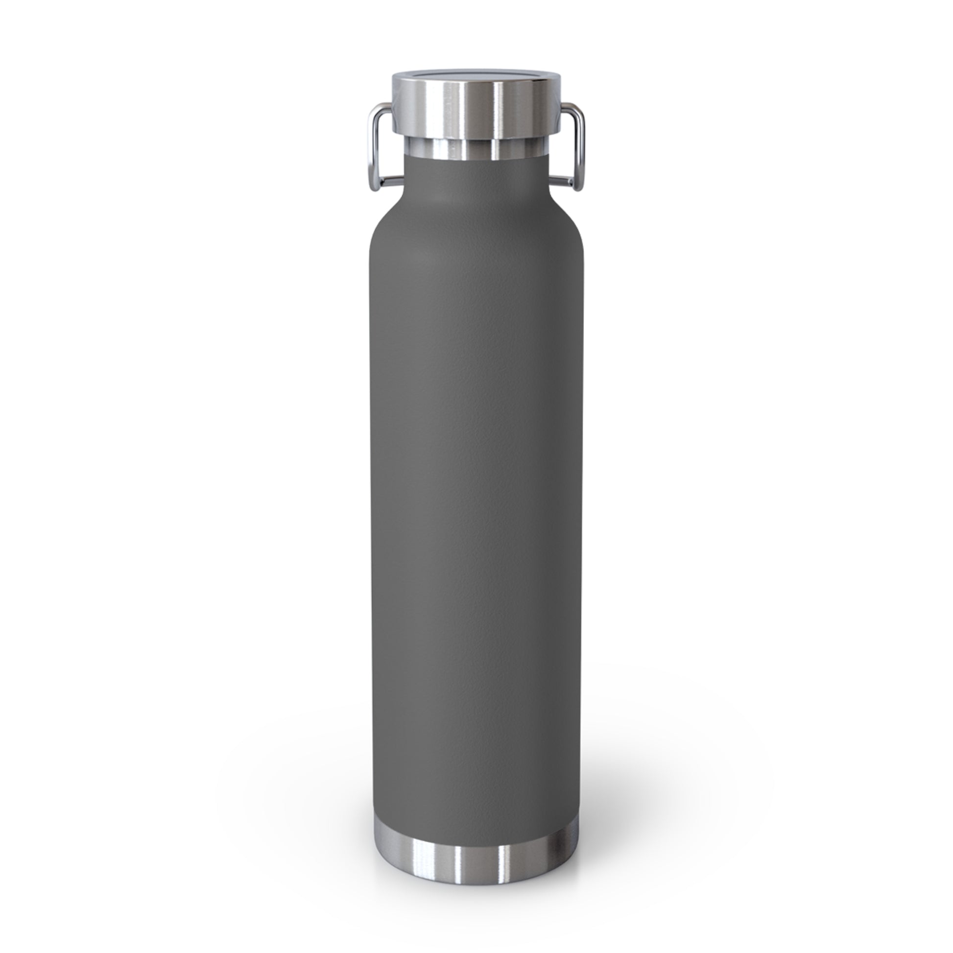 "Live By the Kingdom Not the World Colossians 3:2" Unisex Inspirational Copper Vacuum Insulated Bottle - 22oz - The Shield of Light