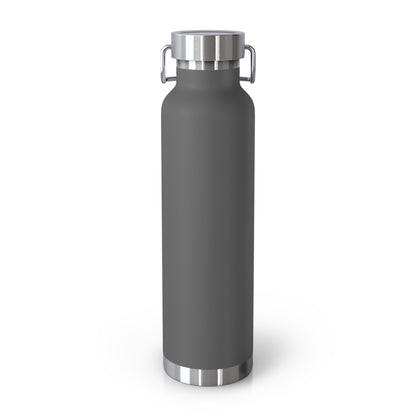 "Live By the Kingdom Not the World Colossians 3:2" Unisex Inspirational Copper Vacuum Insulated Bottle - 22oz - The Shield of Light