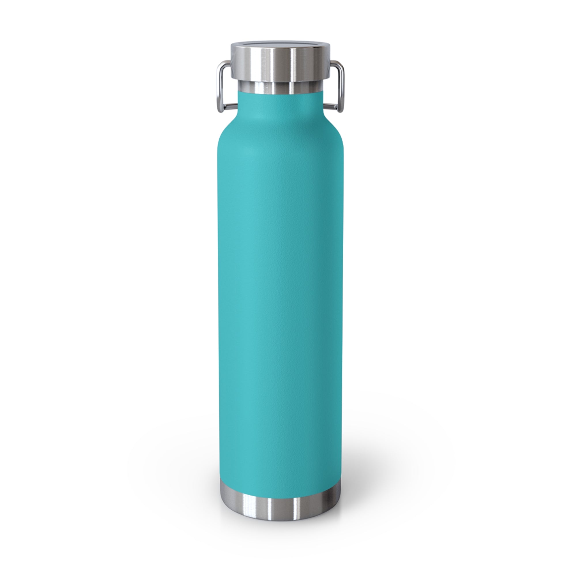 "Live By the Kingdom Not the World Colossians 3:2" Unisex Inspirational Copper Vacuum Insulated Bottle - 22oz - The Shield of Light