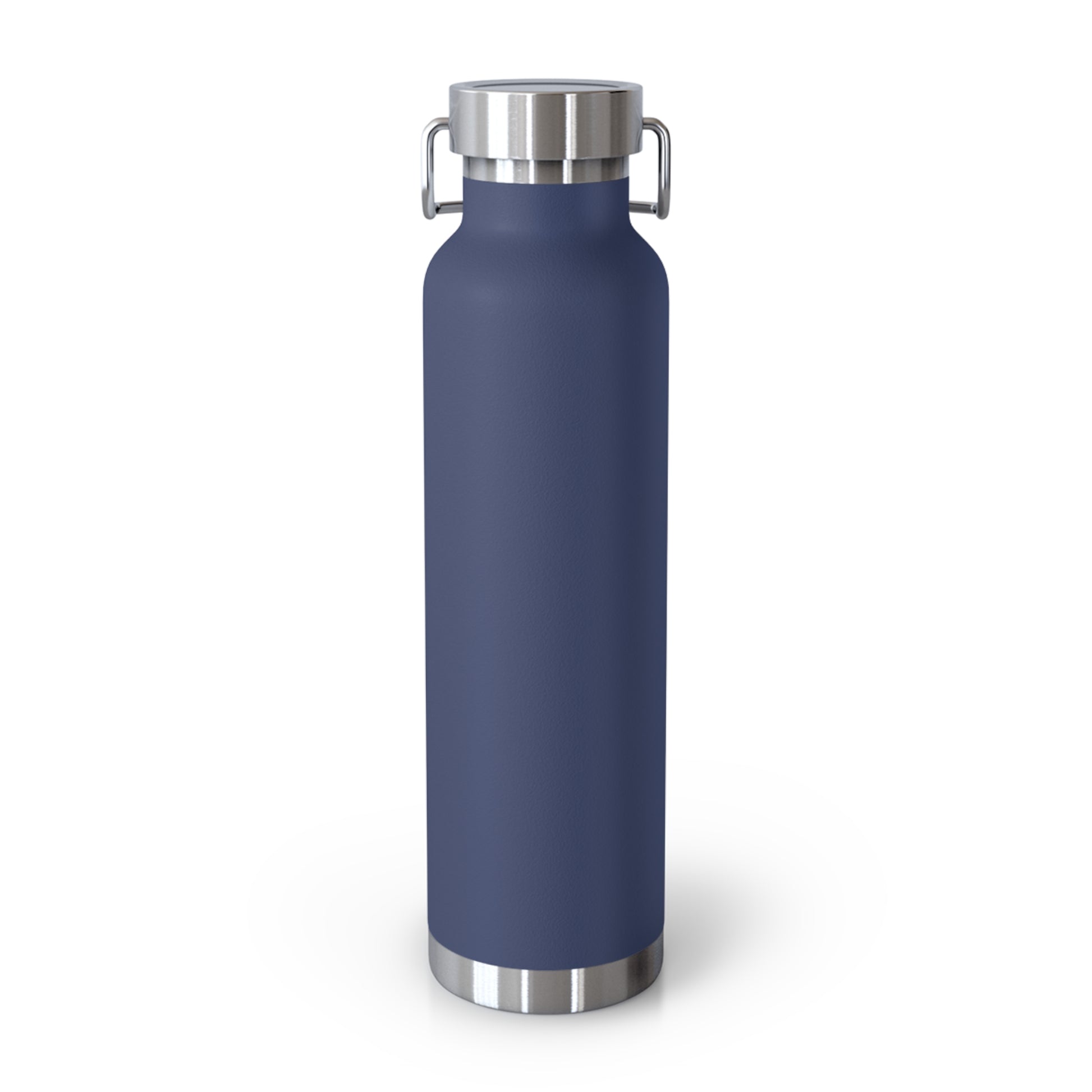 "Live By the Kingdom Not the World Colossians 3:2" Unisex Inspirational Copper Vacuum Insulated Bottle - 22oz - The Shield of Light