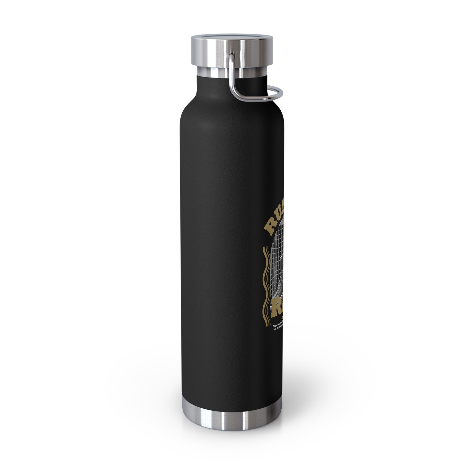 "Run The Race" Unisex Inspirational Copper Vacuum Insulated Bottle - 22oz - The Shield of Light