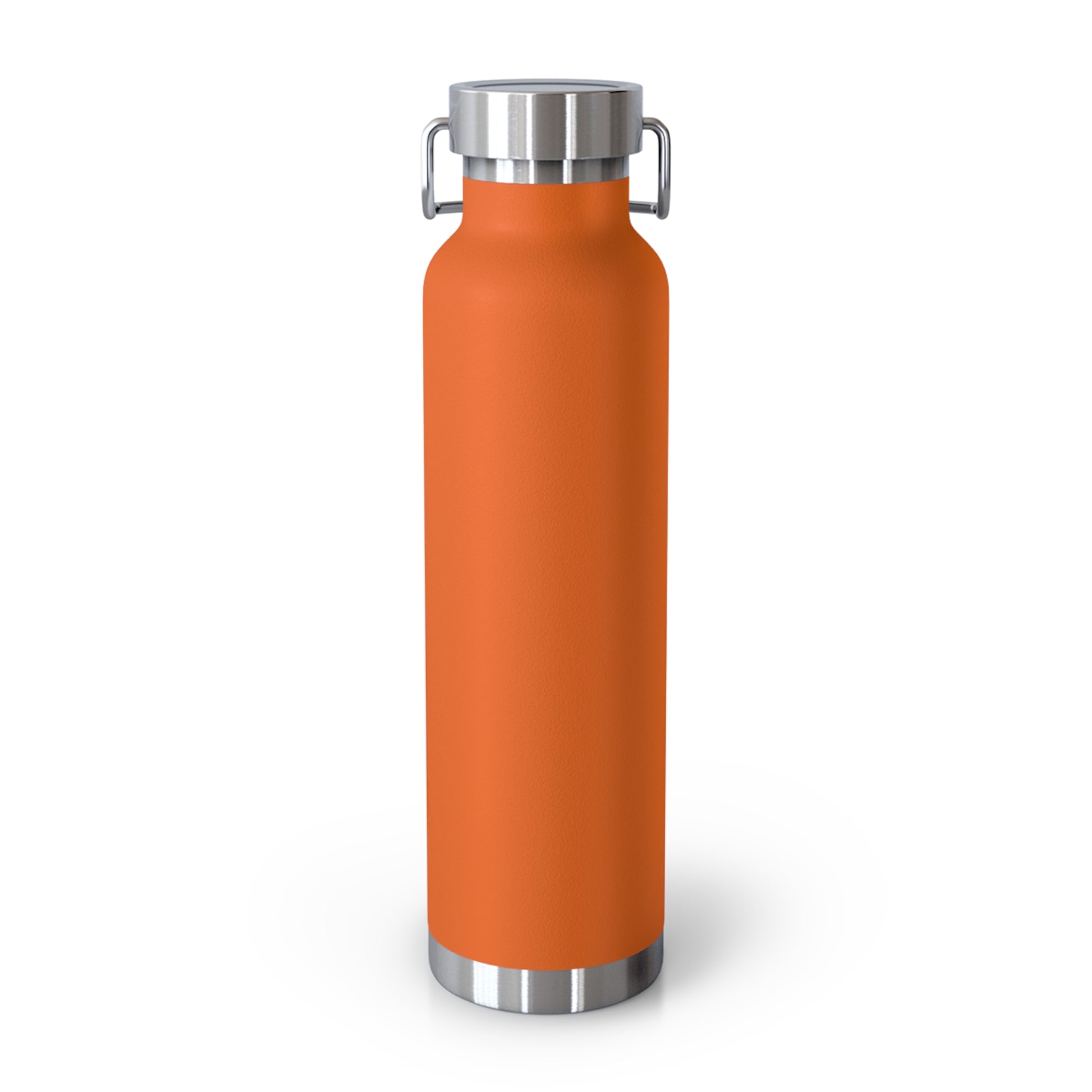 "The Lord Is My Strength and My Shield Psalm 28:7"  Unisex Inspirational Copper Vacuum Insulated Bottle - 22oz - The Shield of Light