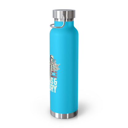 "Thorns & Victory" Unisex Inspirational Copper Vacuum Insulated Bottle - 22oz - The Shield of Light