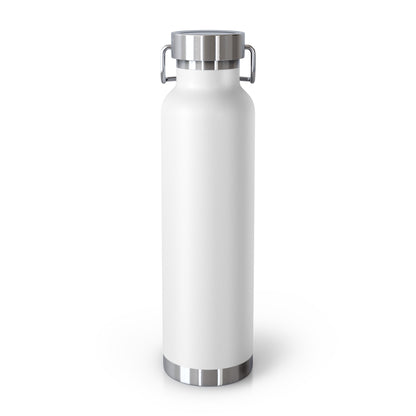 "Fortified In Faith " Unisex Inspirational Copper Vacuum Insulated Bottle - 22oz - The Shield of Light