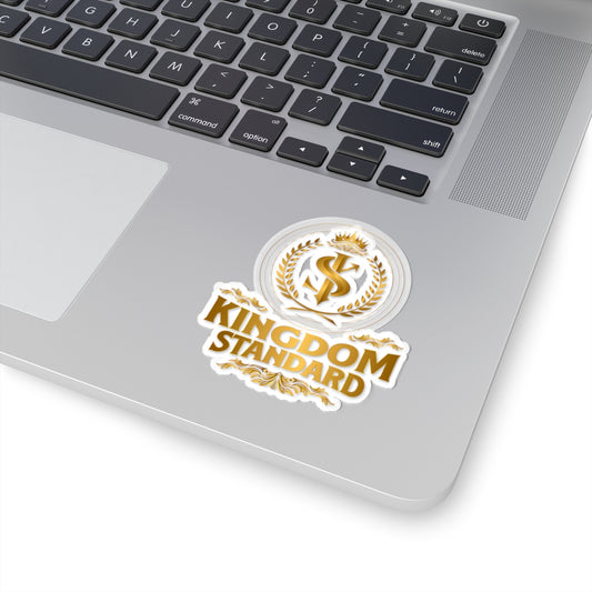 "Kingdom Standard" Unisex Inspirational Kiss-Cut Stickers - The Shield of Light