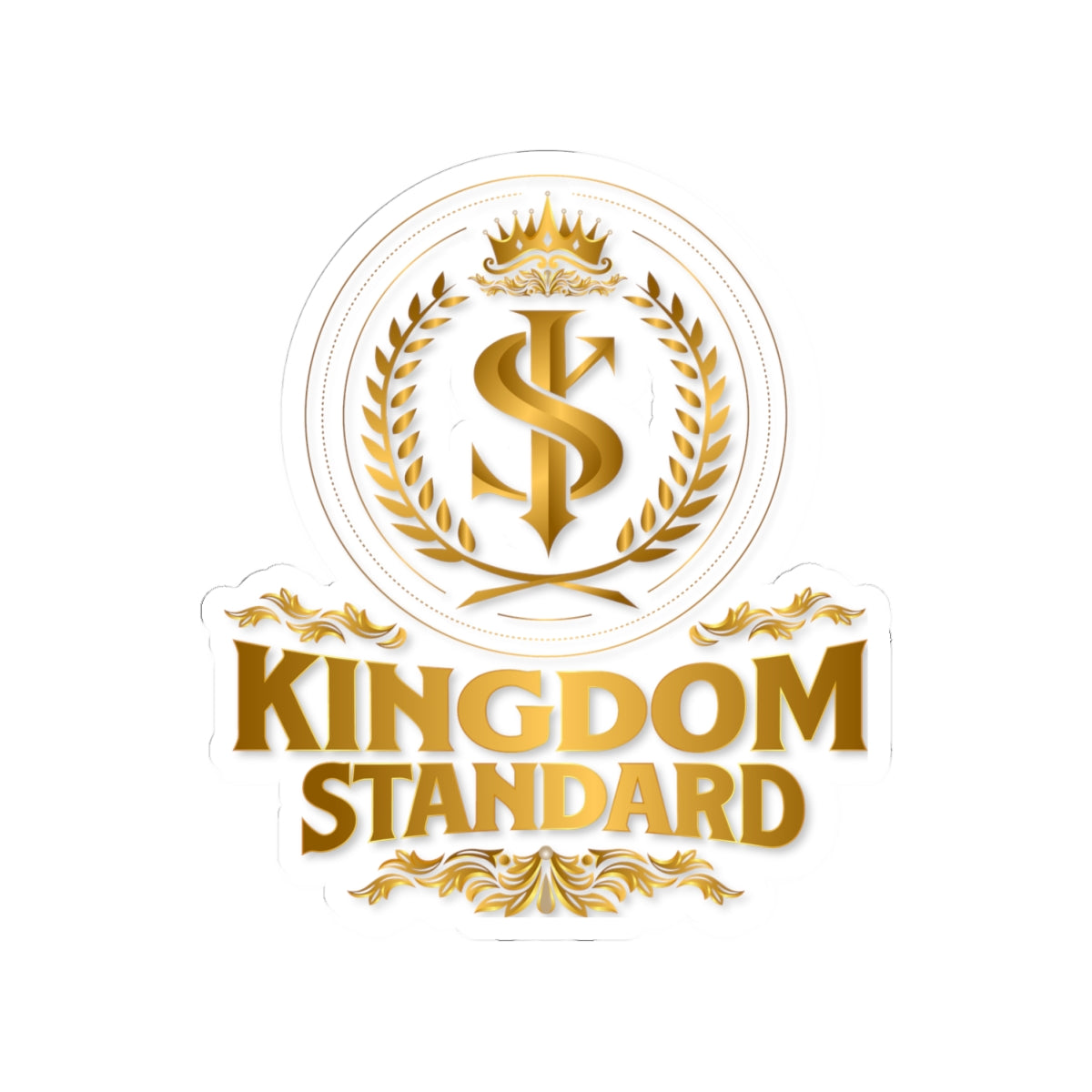 "Kingdom Standard" Unisex Inspirational Kiss-Cut Stickers - The Shield of Light