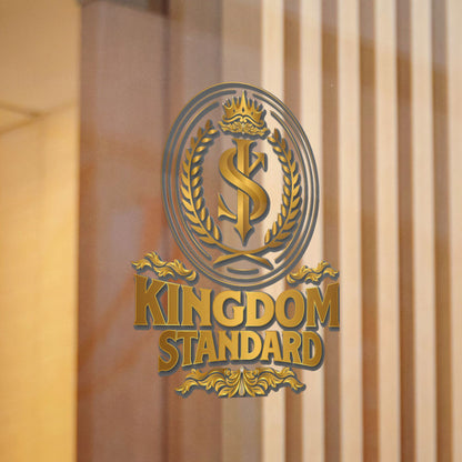 "Kingdom Standard" Unisex Inspirational Die-Cut Stickers - The Shield of Light