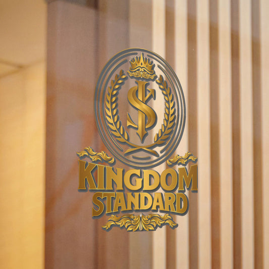 "Kingdom Standard" Unisex Inspirational Die-Cut Stickers - The Shield of Light